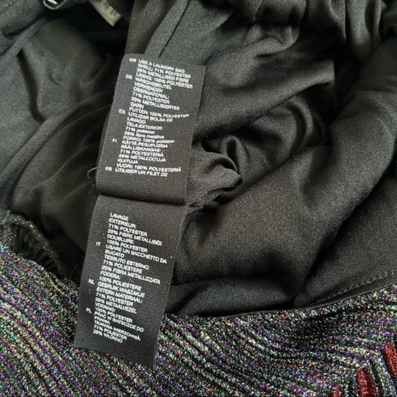 & OTHER STORIES Frills And Glitter Dress Size 10 - Picture 10 of 11